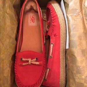 UGG Australia Womens Chivon Flats  Size 9